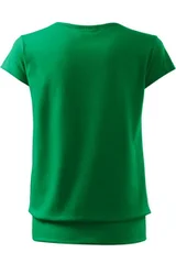 Dámské zelené tričko City  Malfini