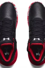 Pánské černo-červené basketbalové boty Jet 21  Under Armour