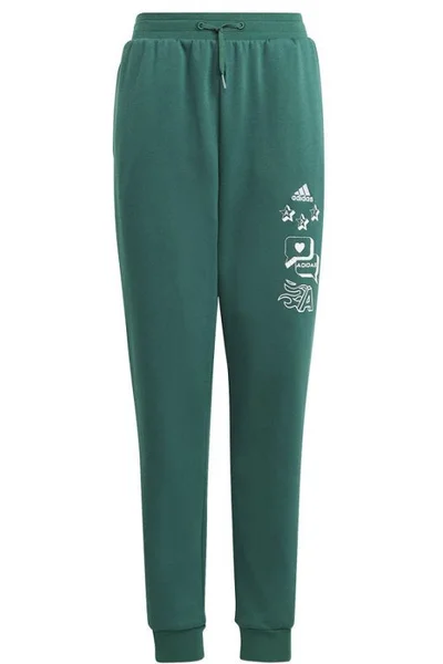 Dívčí tepláky Adidas BLUV Q3 Pant