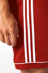 Pánské červené sportovní kraťasy Squadra 17 Adidas