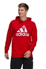 Pánská červená mikina Adidas