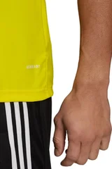 Žluto-bílé pánské polotričko Adidas Squadra