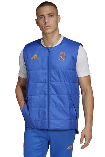 Pánská péřová vesta Real Madrid Adidas