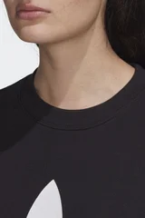 Černobílá dámská mikina Adidas s retro logem