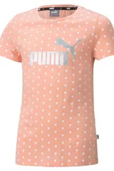 Dětské tričko ESS+ Dotted Tee  Puma