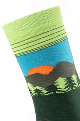 Zelené ponožky Alpinus Sunset Peak