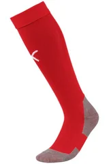 Unisex červené fotbalové ponožky Liga Core  Puma