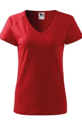 Dámské červené tričko Dream Malfini