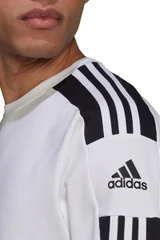 Pánská bílo-černá mikina Squadra 21 Sweat Top Adidas