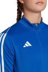 Dámská modrá fotbalová mikina Tiro 23 League Training Adidas