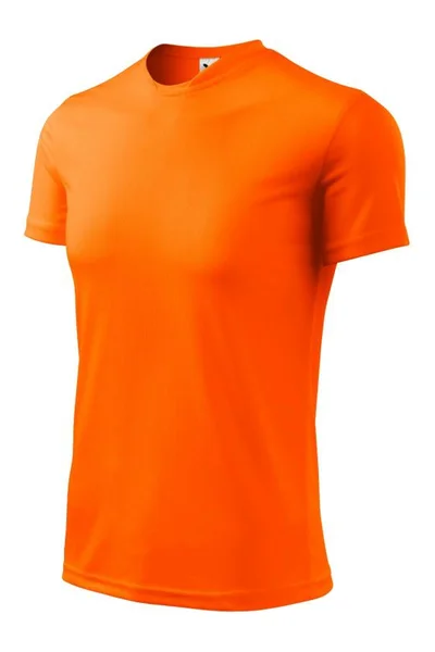Pánské neonově oranžové tričko Fantasy  Malfini