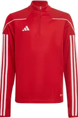 Dětská červená fotbalová mikina Tiro 23 League Training Top  Adidas