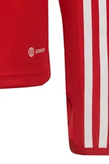 Dětská červená fotbalová mikina Tiro 23 League Training Top  Adidas