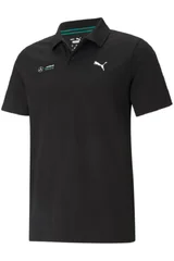 Pánské černé polo tričko Mercedes F1 Essentials Puma