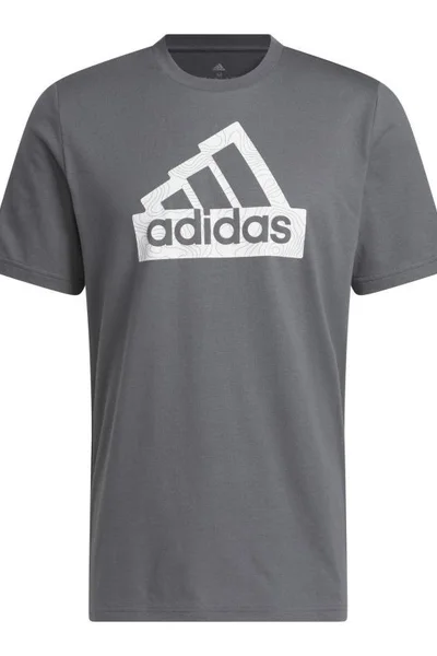 Pánské šedé  tričko City Adidas