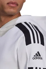 Pánská bílá mikina Squadra 21 Sweat Hoody Adidas