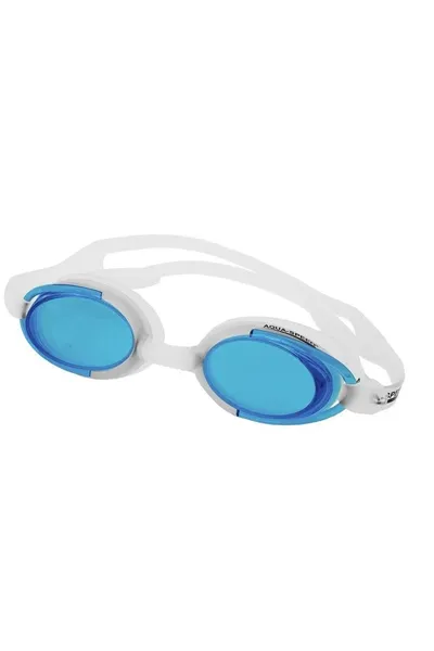 Bílé plavecké brýle Malibu