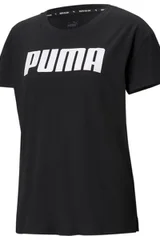 Dámské černé tričko Rtg Logo Puma