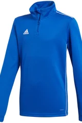 Dětská modrá sportovní mikina Core 18 Training Top blue  Adidas