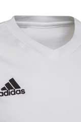 Dětské bílé bavlněné tričko Entrada 22  Adidas