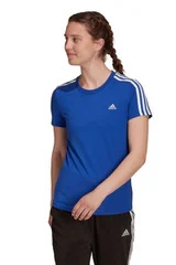 Dámské modré tričko Loungewear Ess Adidas