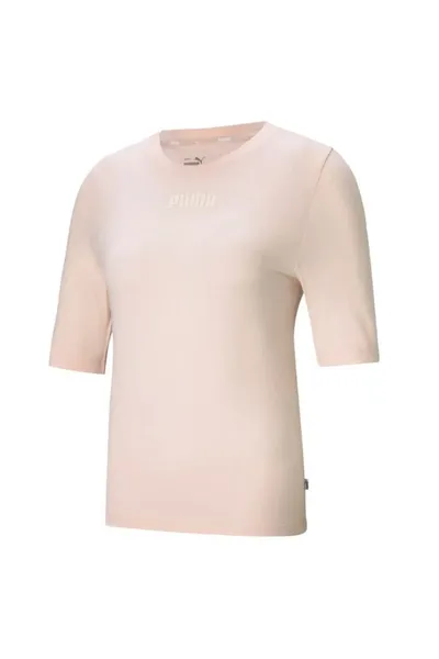 Dámské růžové tričko Modern Basics Cloud Puma