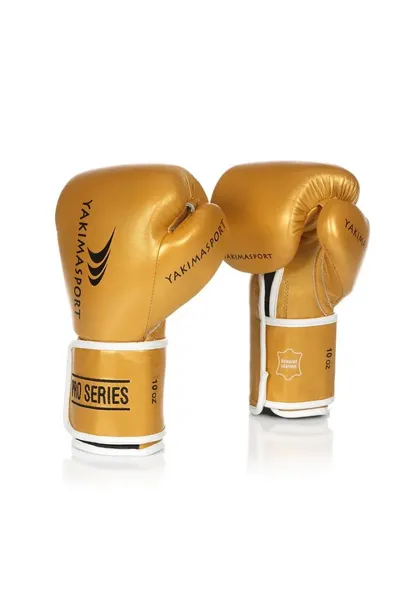 Profesionální boxerské rukavice Yakima Tiger Gold (10 oz)