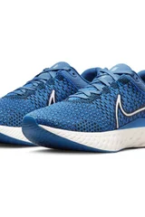 Pánské modré běžecké boty React Infinity Run Flyknit 3 Nike