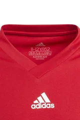 Dětské červené fotbalové tričko Team Base  Adidas