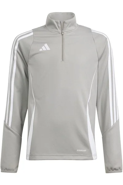 Dětská šedá mikina Adidas Tiro 24 Training Top
