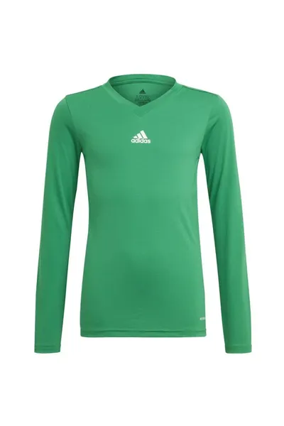 Dětské zelené tričko Team Base Adidas