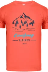 Pánské červené tričko Alpinus Polaris