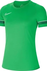 Dámské zelené tréninkové tričko Dri-Fit Academy Nike