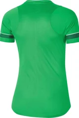 Dámské zelené tréninkové tričko Dri-Fit Academy Nike