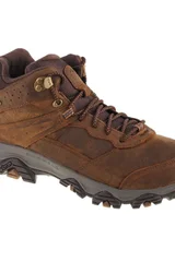 Pánské hnědé trekové boty Merrell Moab Adventure 3 Mid