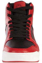 Dámské černo-červené vyšší boty Kappa