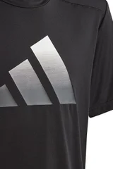 Dětské černé tričko Adidas TI Tee