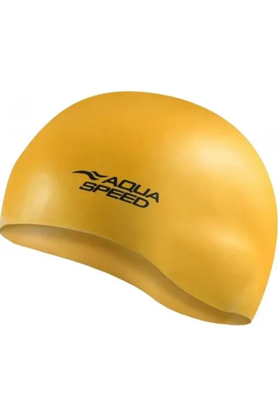 Plavecká žlutá čepice Aqua-Speed Mono