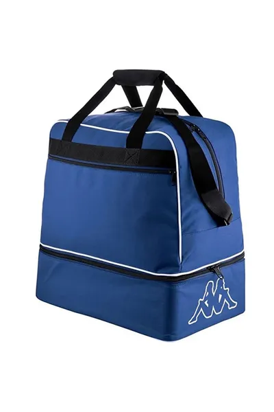 Modrá prostorná fotbalová taška Kappa