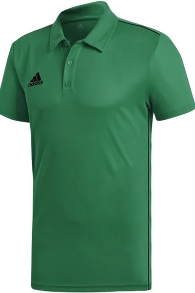 Pánské zelené tričko Core 18 Climalite Polo Adidas