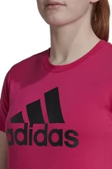 Dámské červené tričko Big Logo  Adidas