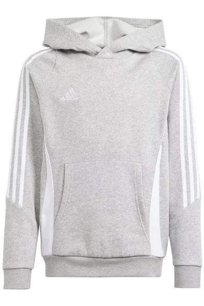 Dětská světle šedá mikina Adidas Tiro 24