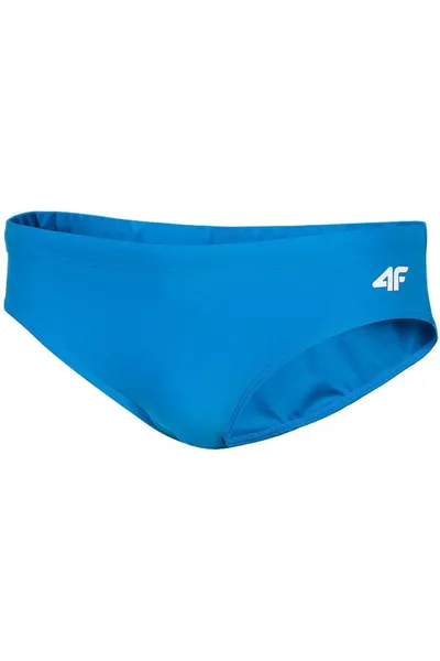Pánské modré plavkové boxerky  4F