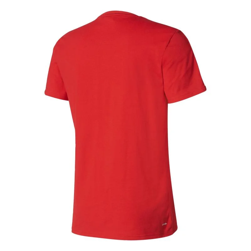 Pánské červené tričko Tiro17 Tee M Adidas