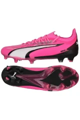 Růžové pánské fotbalové kopačky Puma