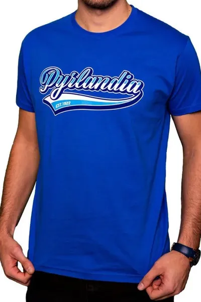 Pánské modré tričko Pyrlandia Est .1922 Adidas