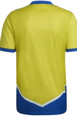 Žluto-modrý pánský fotbalový dres Adidas Juventus 3