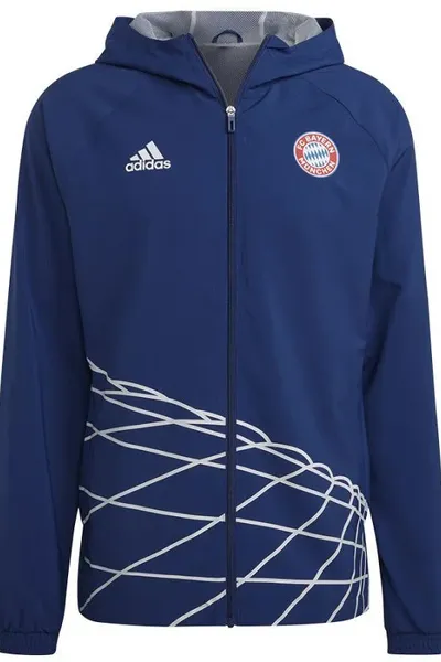 Pánská modrá bunda FC Bayern GR WB  Adidas