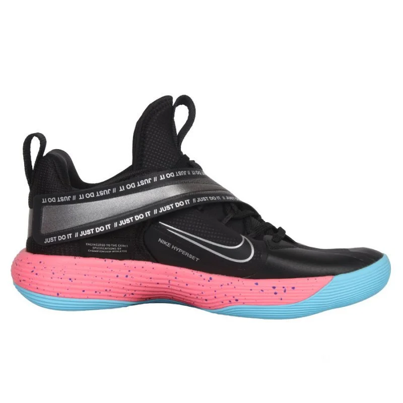 Pánské černé volejbalové boty React HYPERSET - LE  Nike