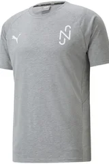 Pánské šedé tričko Neymar Evostripe Medium Puma